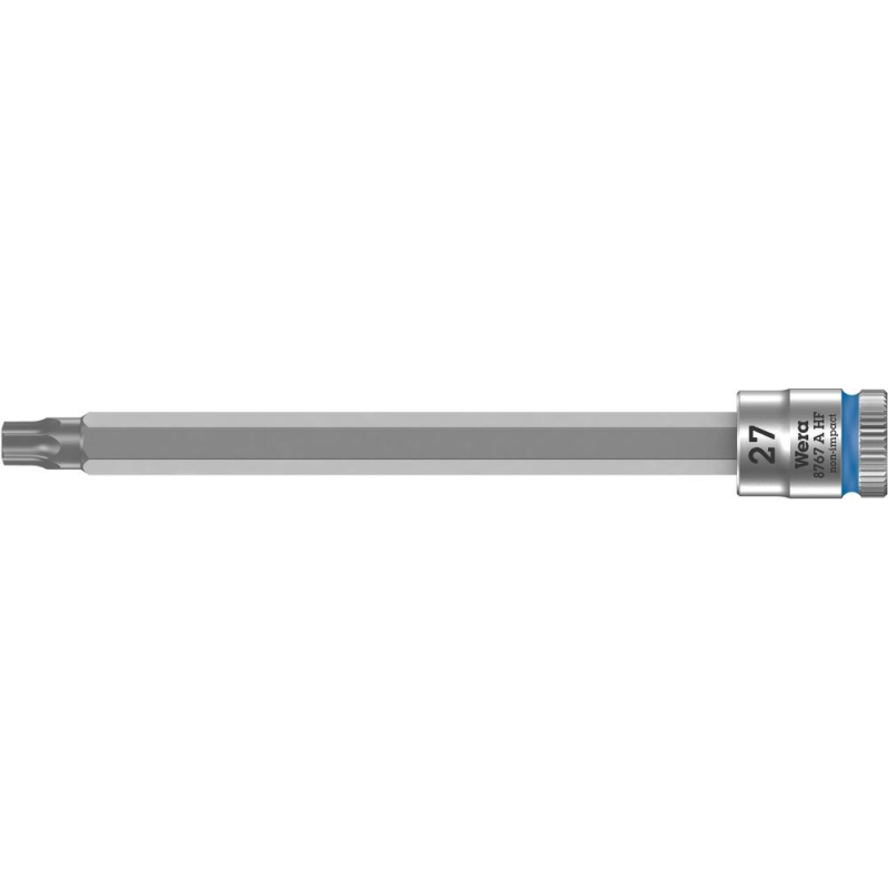 Nasadka wktetakowa z funkcja przytrzym. 1/4"do srub z lbemTORX 27x100mm Wera