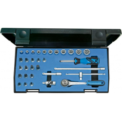 Zestaw nasadek 1/4", 6-kątnych, 32-cz. 20IMU-3,  GEDORE