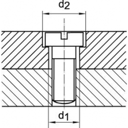 Wiertlo stopn.krotkie HSSTiN,do otwor. przelot.90 M4 GÜHRING