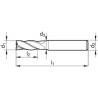 Frez Ratio,dlugi,DIN6527 VHM,FIRE INOX,4-ostrz., chwyt HA 16mm GÜHRING