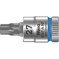 Nasadka wktetakowa z funkcja przytrzym. 1/4"do srub z lbemTORX 27x28mm Wera