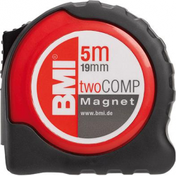 Tasma miernicza kieszonkowa twoCOMP M 5mx19mm BMI