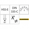 Pogłębiacz stożkowy HSCO TiAlN 90° 16,5mm GÜHRING