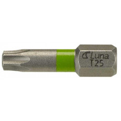 Groty wkrętakowe ze strefą skrętną Torx H6.3 25 mm TX25  Luna