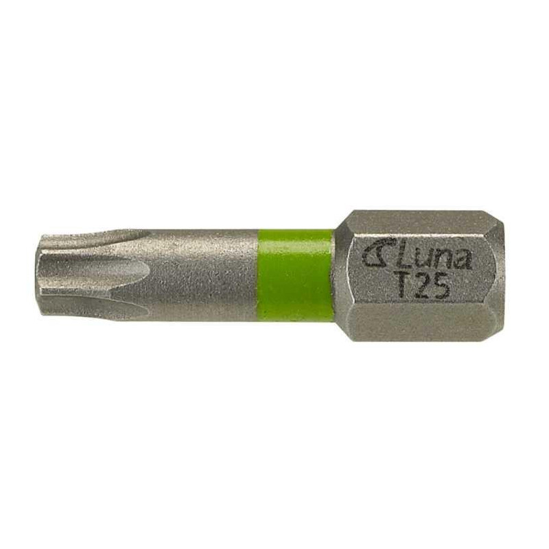 Groty wkrętakowe ze strefą skrętną Torx H6.3 25 mm TX25  Luna