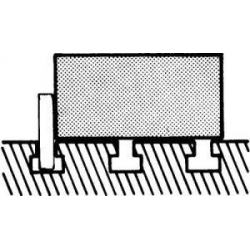 Podkładki równoległe (para) 80x22,0x160mm AMF