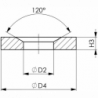 Podkładka stożkowa DIN 6319D M10 AMF