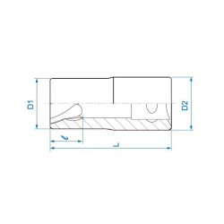 NASADKA 1/2" DO USZKODZONYCH ŚRUB M12 King Tony