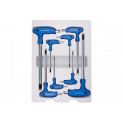 ZESTAW IMBUSÓW Z UCHWYTEM "L" 8szt. 1165 - HEX 2 - 10mm, KARTON King Tony