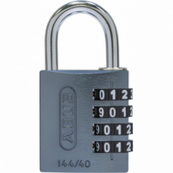 Kłódka aluminiowa TYTAN Lock-Tag z szyfrem 144/40 ABUS